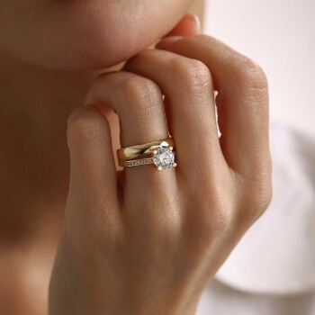 3.00 mm Alyans Tektaş Yüzük - Oragold Orhan (1)