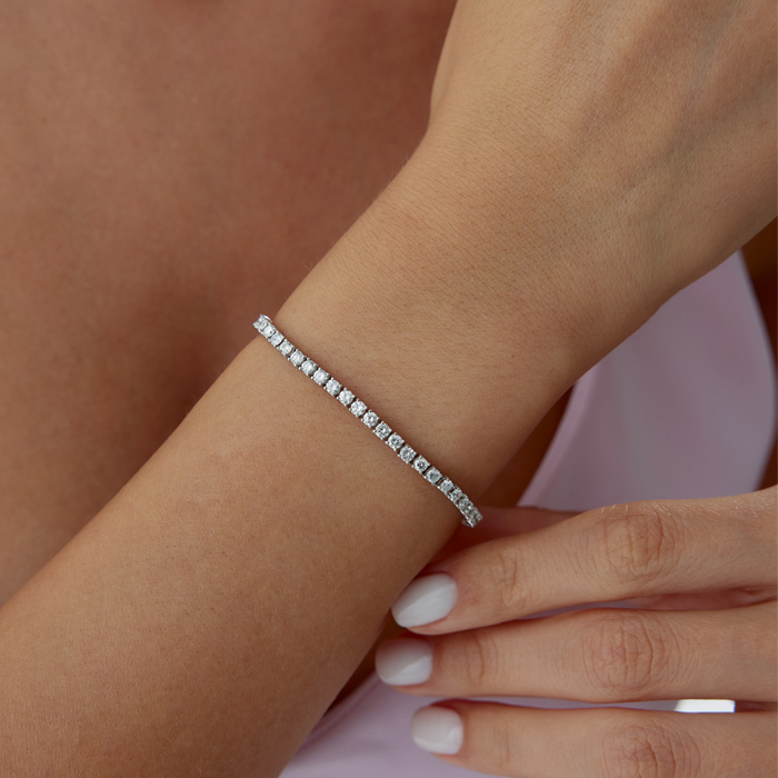 3.25 Karat Su Yolu Pırlanta Bileklik - Özkonak (1)