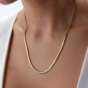 3.40 mm Gr Balık Sırtı Zincir - İstor