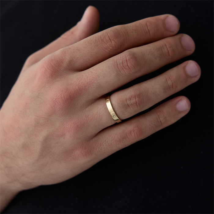 3.50 mm Love Erkek Alyans - Haskar