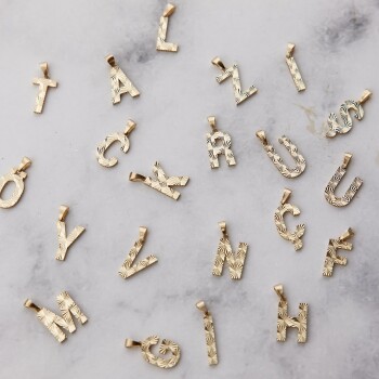 3D Kalemli Harf Kolye Ucu - Özçelik (1)