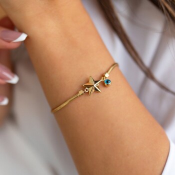 3D Yıldız Bileklik - Mazi