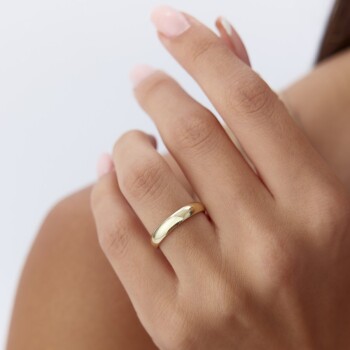 4.0 mm Klasik İçi Boş Düz Alyans - Tülay Alyans (1)