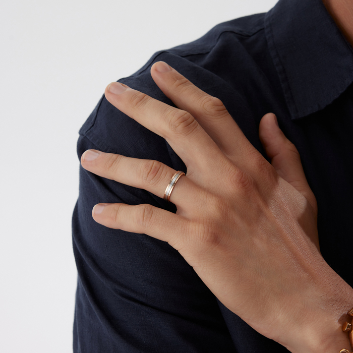 4.00 mm Şerit Alyans - Haskar