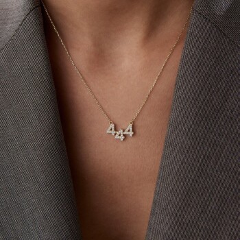 444 Taşlı Manifest Kolye - Tuana (1)