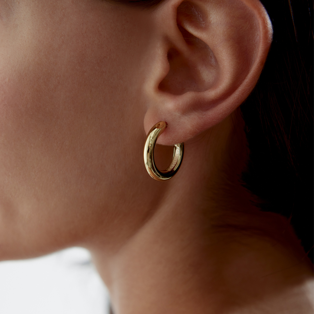 4.50 mm Luna Halka Küpe - 1