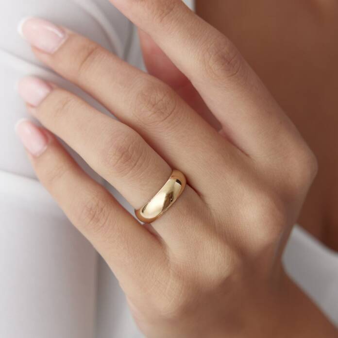 6.0 mm Tam Bombe Klasik Alyans - 1