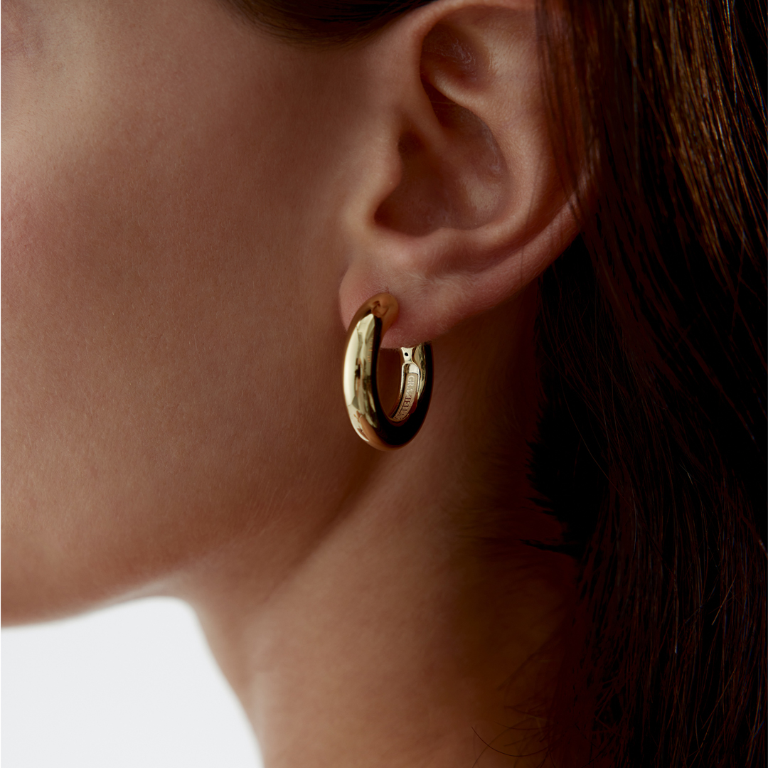 6.00 mm Luna Halka Küpe - 1