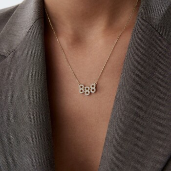 888 Taşlı Manifest Kolye - Tuana (1)