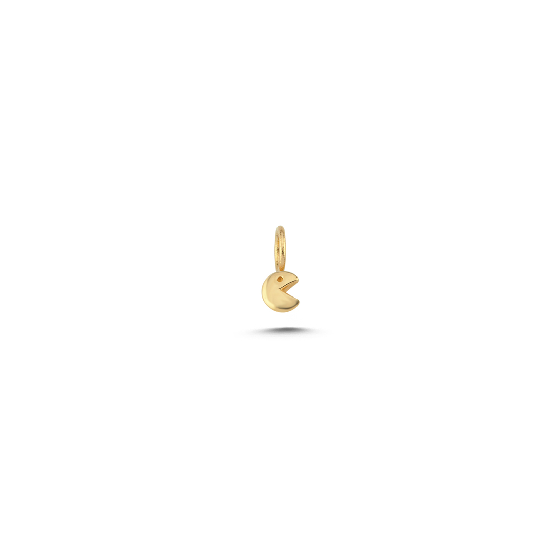 Ağzı Açık Daire Charm - 1