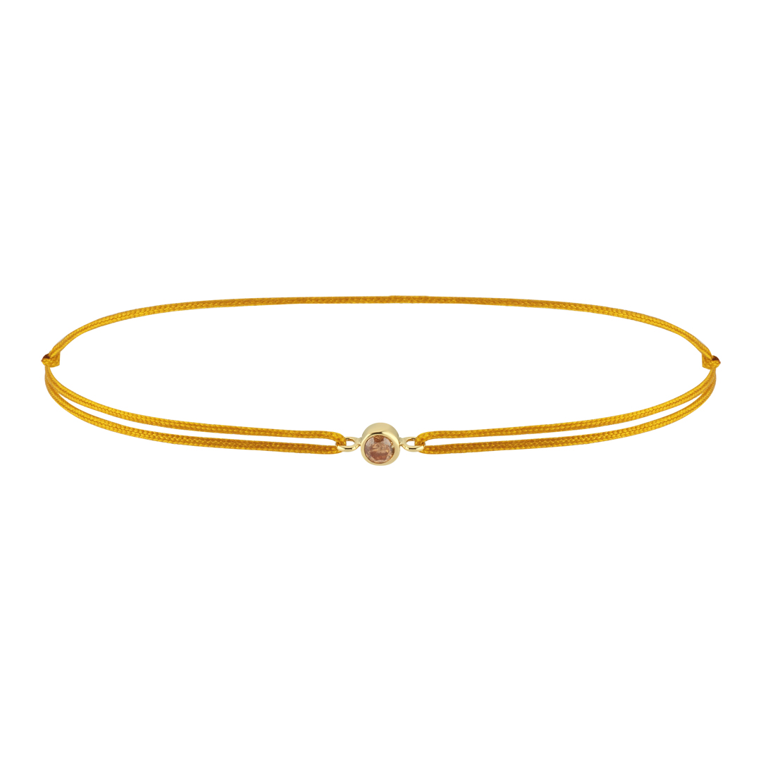 Akrep Burcu Citrine İpli Bileklik - 3