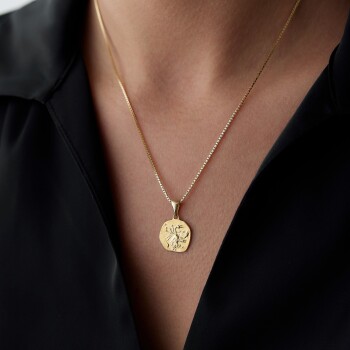 Akrep Burcu Plaka Kolye - Koçak