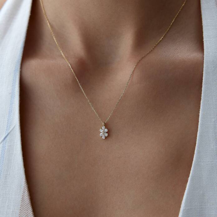 Altı Damla Şans Kolye - 1