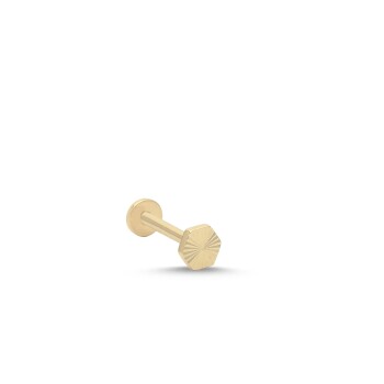 Altıgen Tragus Piercing - Alen