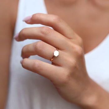 Altıgen Yüzük - Mazal