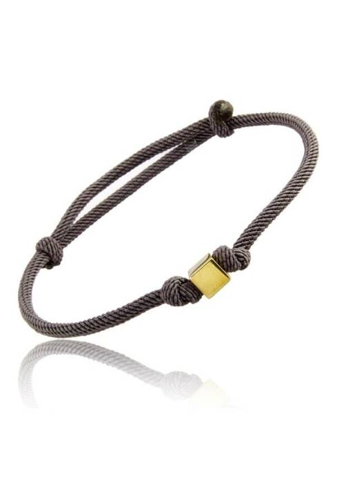 Altın Küp Erkek Bileklik - 5