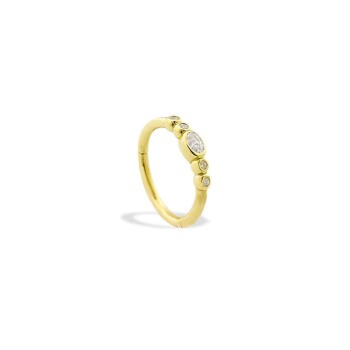 Alttan Beş Taşlı Helix Piercing - Dianora