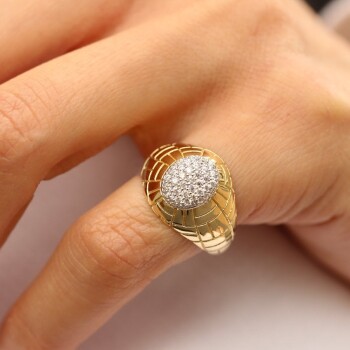 Alvin Taşlı Şovalye Yüzük - Alen (1)