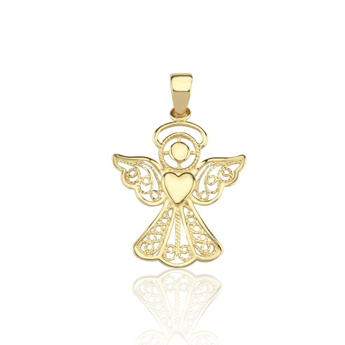 Angel Silhouette Kolye Ucu - 1