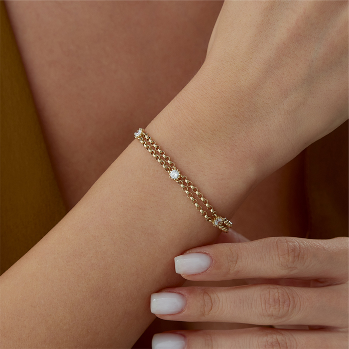 Anira Taşlı Bileklik - Mazal