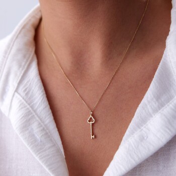 Antik Anahtar Kolye - Rayna (1)