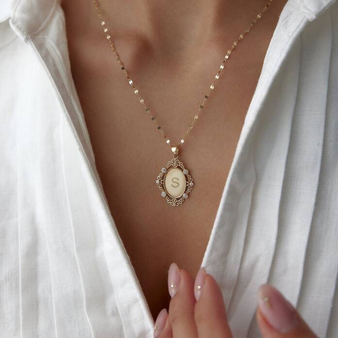 Antiq Plaka Kolye - 2