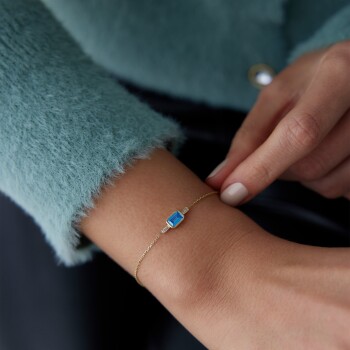 Aqua Baget Bileklik - Rayna