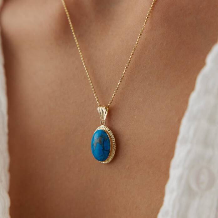 Aqua Firuze Kolye - 1