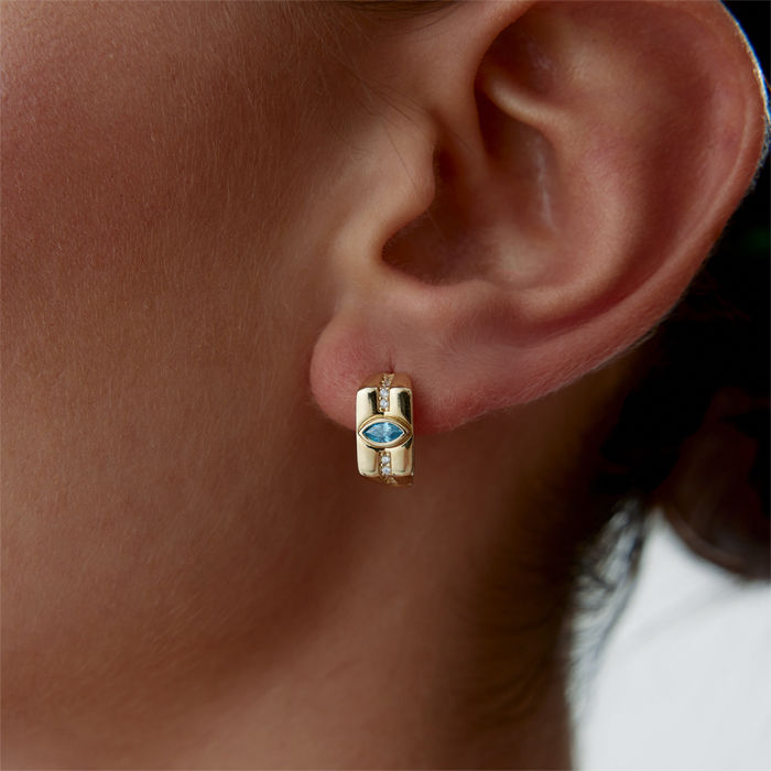 Aqua Göz Küpe - RİTİM