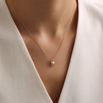 Aqua İnci Kolye - RİTİM