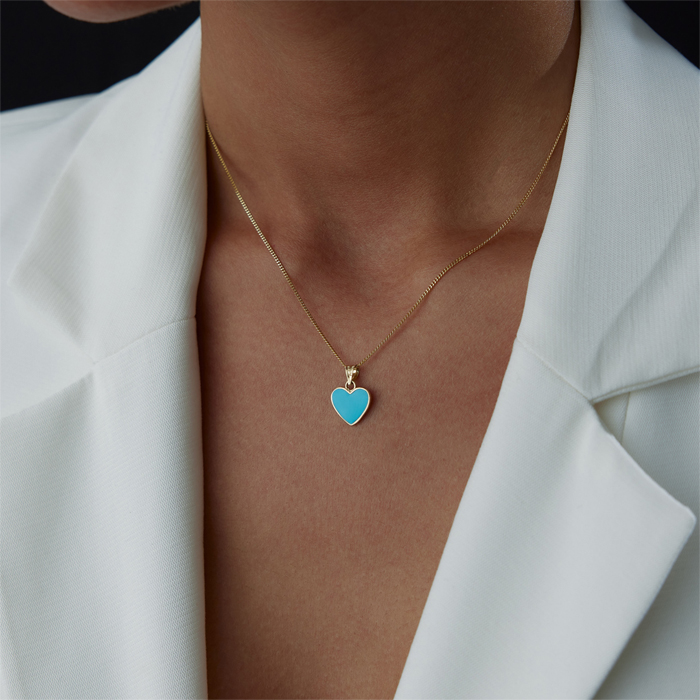 Aqua Kalp Kolye - Koçak (1)