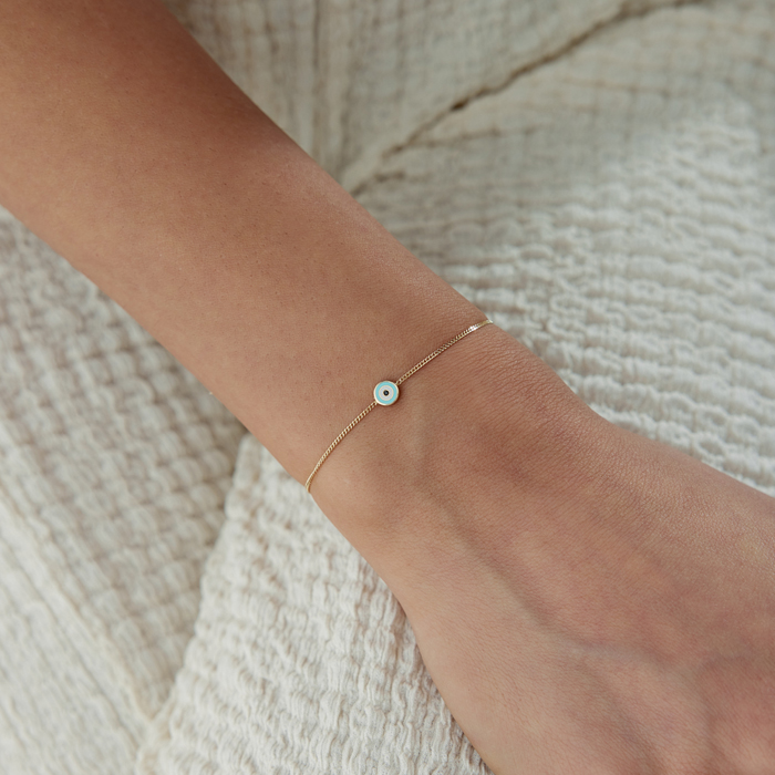 Aqua Mineli Göz Bileklik - 1