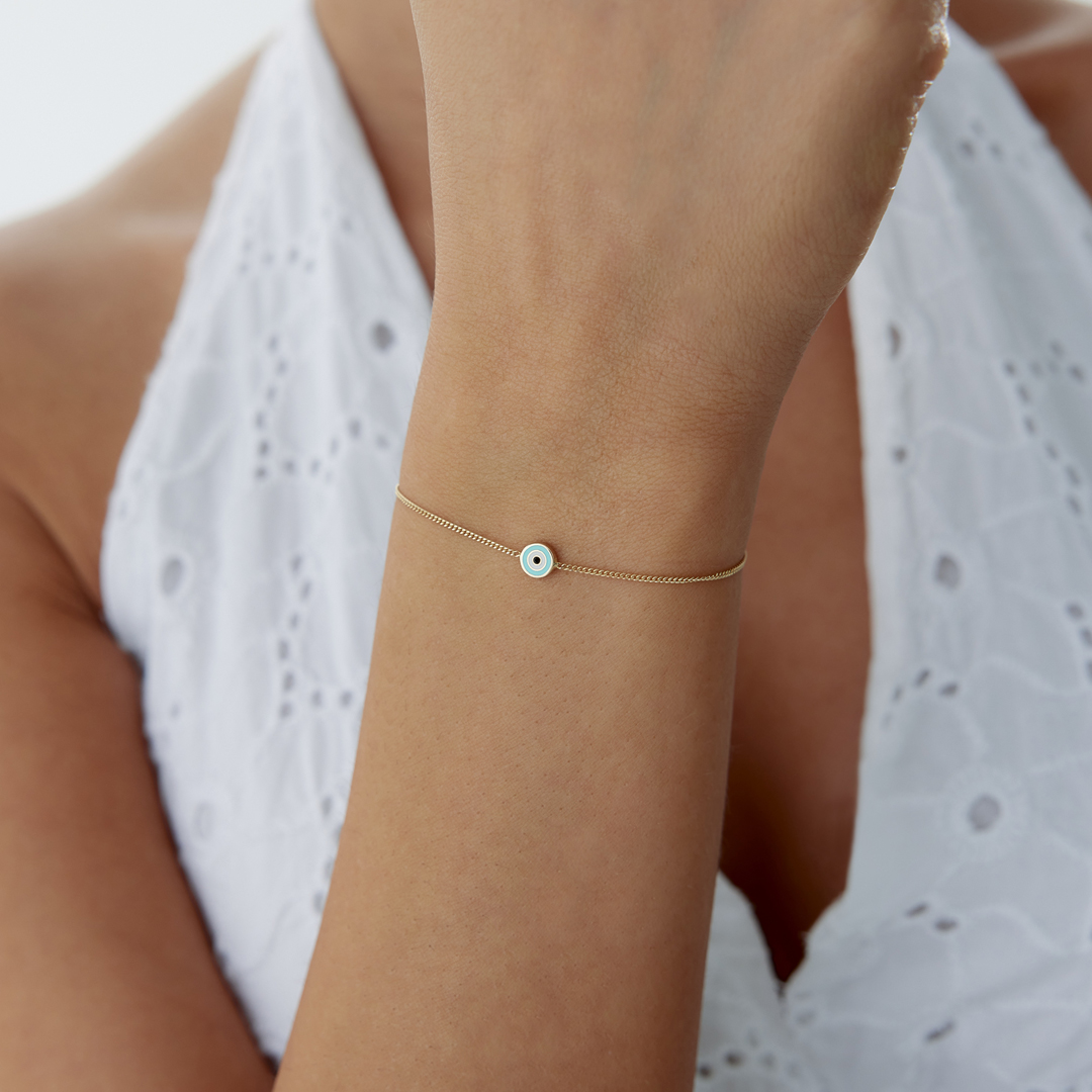 Aqua Mineli Göz Bileklik - 2