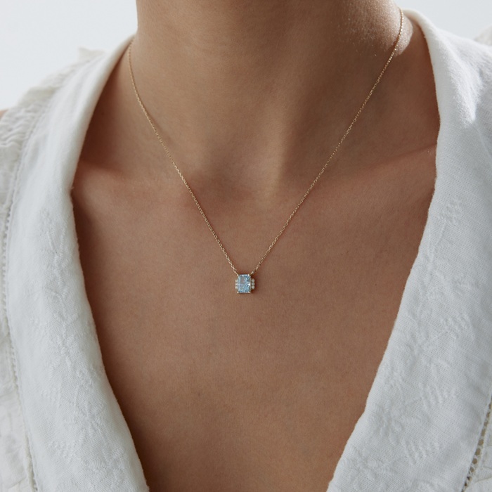 Aqua Spark Kolye - Simoro