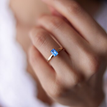 AquaBaget Yüzük - Rayna