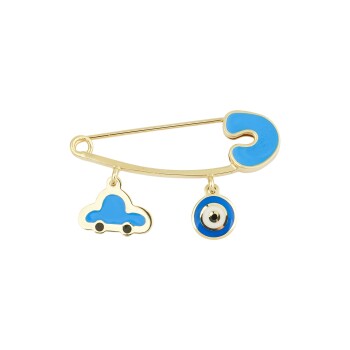 Arabalı Göz Bebek İğnesi - Melike