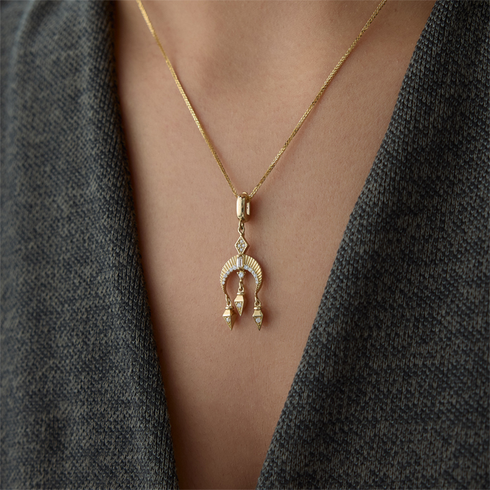 Argent Glow Kolye - Alen (1)