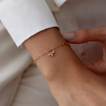 Arı Charm Bileklik - Alen