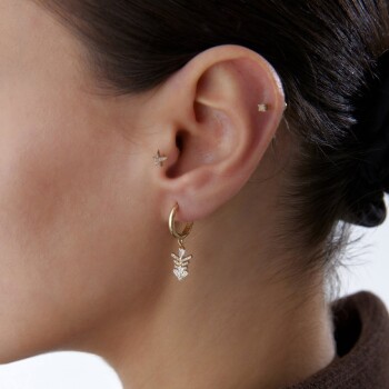 Arrow Baget Sallantılı Küpe - Rayna (1)