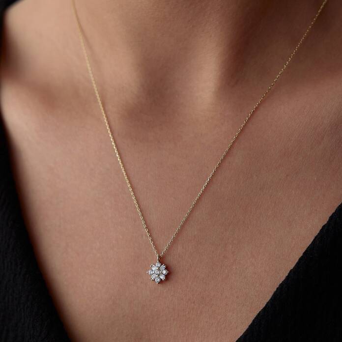 Aşk Çiçeği Kolye - 1