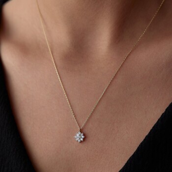 Aşk Çiçeği Kolye - Rayna