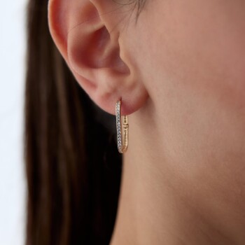 Ataç Su Yolu Sıvama Küpe - Nüans