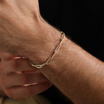 Ataç Zincir Erkek Bileklik - Zincir İş (1)