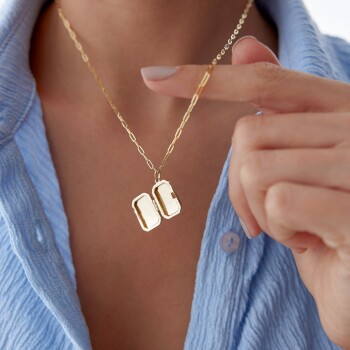 Ataç Zincir Kapaklı Kolye - Ador (1)