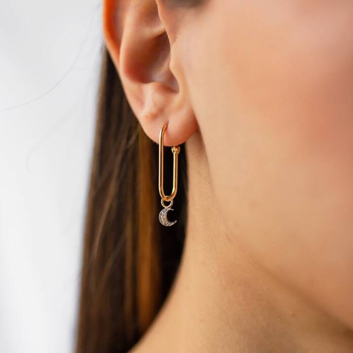 Ay Detay Ataç Küpe - 1