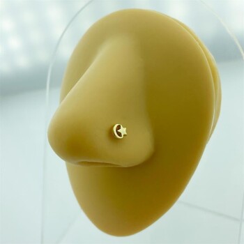 Ay Yıldız Motifli Altın Hızma - 2