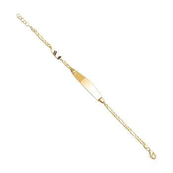 Ayakkabı Figaro Zincir Çocuk Künyesi - Melike