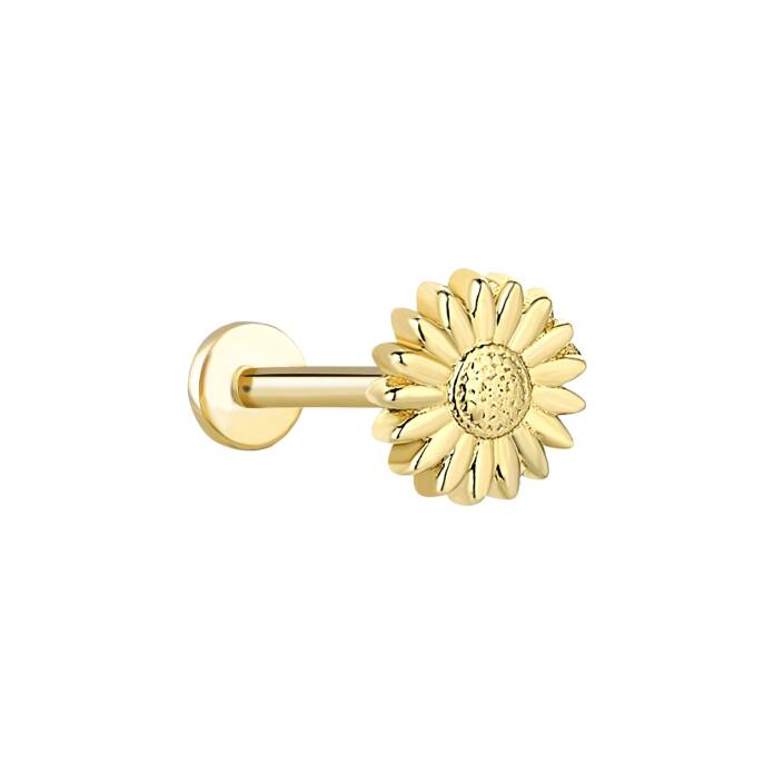 Ayçiçeği Tragus Piercing - 1
