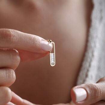 Ayna Çark Küpe - Rayna (1)