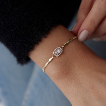 Baget Balıksırtı Bileklik - Mazi